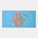 Search for rabbit with carrots mousepads Cute