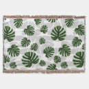 Search for monstera leaf blankets Botanical pattern