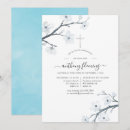 Search for white flowers confirmation invitations Modern