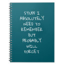 Search for funny quotes jokes notebooks For forgetful people