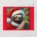 Search for santa claus postcards Animal