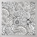 Recherche de style 2 de fleu art Zendoodle