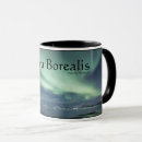 Search for northern light mugs Aurora borealis