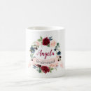 Search for burgundy mugs Bridal shower
