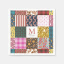Recherche de patchwork serviettes Floral