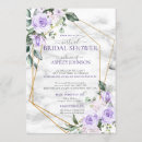 Recherche de violet bridal shower invitations Pour elle