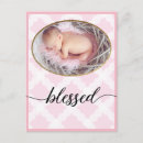 Recherche de baby baptism thank you cards Merci
