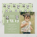 Recherche de pandas invitations Animaux