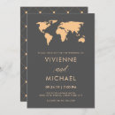 Search for orange and grey wedding invitations Modern