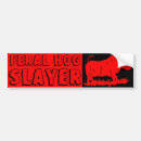 Search for hogs bumper stickers Funny