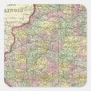 Search for map of chicago stickers Coloured
