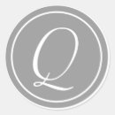 Search for letter q stickers Monograms