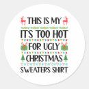 Search for too hot stickers Merry christmas