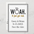 Search for this just got real invitations Gold