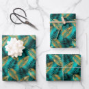 Search for teal and gold wrapping paper Trendy