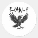 Search for funny raven stickers F caw f