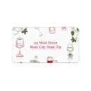 Search for grape vine return address labels Elegant