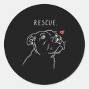 Search for rescue dogs stickers Adopt