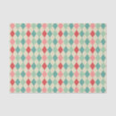 Search for geometric pattern tissue paper Vintage