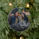 Search for family with dog ornaments Merry christmas