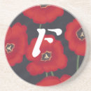 Recherche de fleur tulipe dessous de verres Monogramme