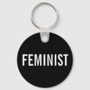 Search for feminist keychains Women's rights
