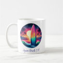 Search for surfboard mugs Sunset