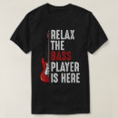 Recherche de guitare basse drôle tshirts Instrument de musique