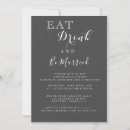 Search for dinner and drinks invitations Modern