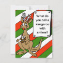 Recherche de kangourou noël cartes Drôle