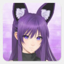 Search for japanese anime stickers Purple