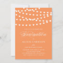 Search for orange and white graduation invitations Grad party