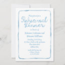 Search for whimsical rehearsal dinner invitations Hand drawn
