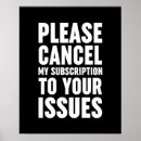 Recherche de problèmes posters Sarcastique