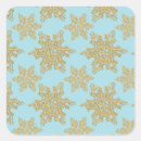 Search for gold snowflakes stickers Blue