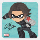 Search for bucky stickers Winter soldier