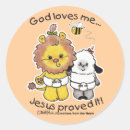 Search for lion and the lamb stickers Faith