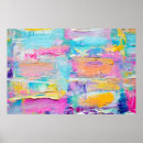 Search for abstract acrylic paintings posters Pink