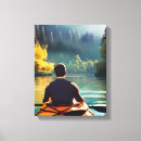 Search for kayak canvas prints Mountains