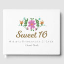 Search for mexican wedding guest books Floral