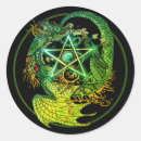 Recherche de wiccan autocollants Druide