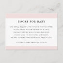 Search for baby shower book request Elegant