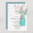 Search for mason jar bridal shower invitations Summer