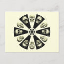 Search for scary creepy postcards Skull