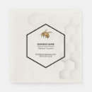 Recherche de hexagone serviettes Abeille miel