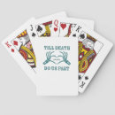 Recherche de mort jeux de cartes Noir et blanc