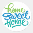 Search for new script stickers Home sweet home