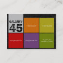 Search for gallery business cards Black