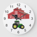 Recherche de tracteur rouge horloges Pays