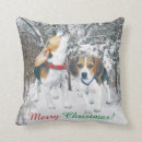 Search for beagle christmas pillows Winter